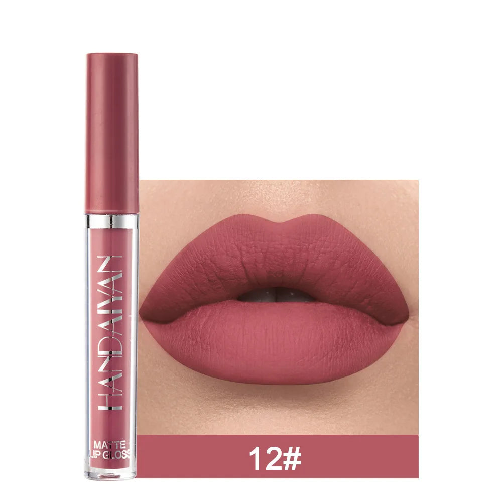 Handaiyan Set of 6  matte Liquid Lipsticks