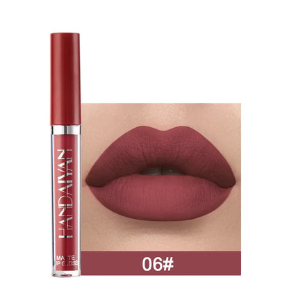 Handaiyan Set of 6  matte Liquid Lipsticks