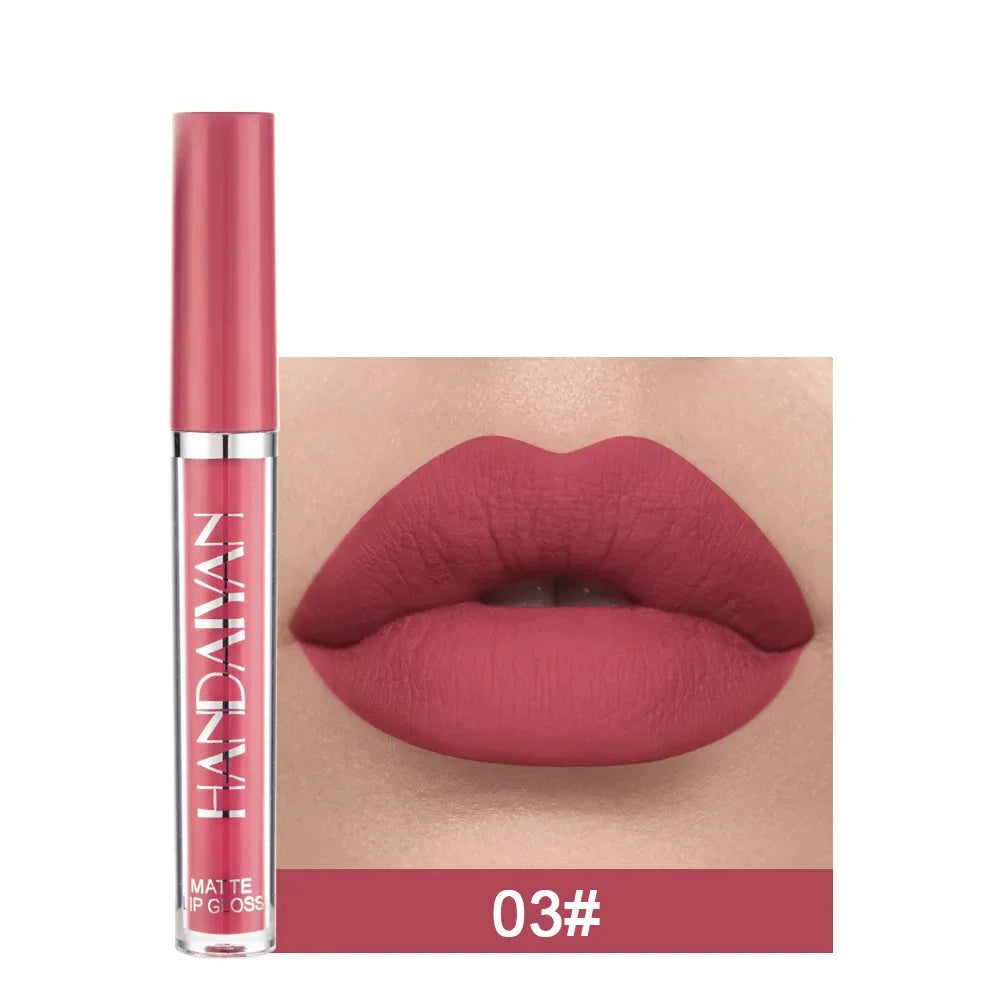 Handaiyan Set of 6  matte Liquid Lipsticks